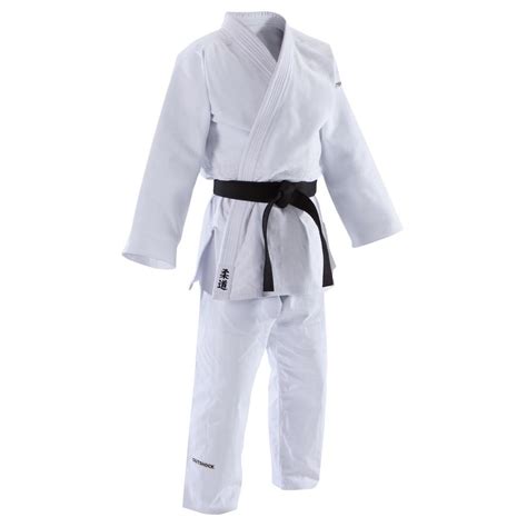kimono de judo adulto  branco decathlon