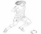 Coloring Pages Cavani Soccer Printable Edinson Mario Gotze Info Print sketch template