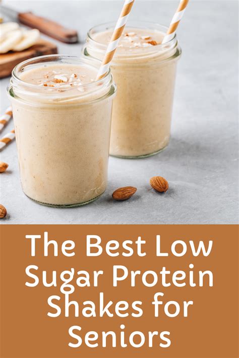 The Best Low Sugar Protein Shakes For Seniors
