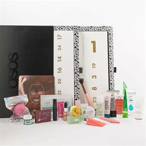 asos launches beauty advent calendar featuring bobbi brown clinique mac  benefit products