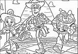 Woody Buzz Pages Coloring Printable Color Getcolorings Toy Getdrawings sketch template