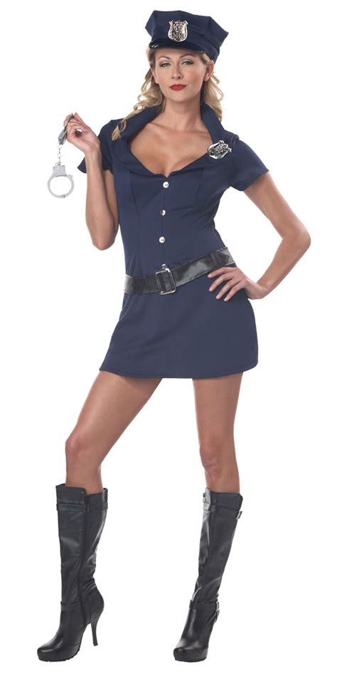 adult police woman costume 01263 fancy dress ball