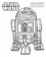 Coloring R2 D2 Artoo Detoo Sheet Pages Fans Wars Star sketch template