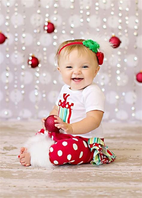 cute christmas baby photograph sweet  adorable  baby doo