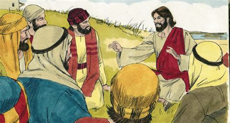 jesus teaches  listen sunday school lesson  mark