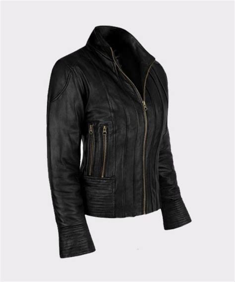 Megan Fox Celebrity Transformers 2 Leather Fashion Black