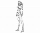 Coloring Woman Invisible Pages Fantastic Cartoon Printable Superheroes Character sketch template