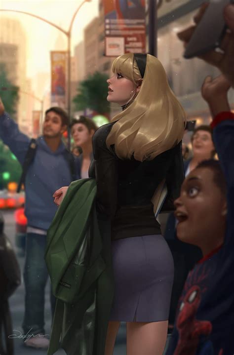 Jeehyung Lees Beautiful Cover For Gwen Stacy 1 R Comicbooks