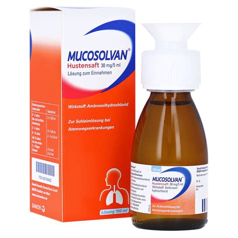 mucosolvan hustensaft mgml  milliliter   bestellen