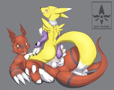 digimon guilmon renamon2 kittysilence my favourit renamon pictures