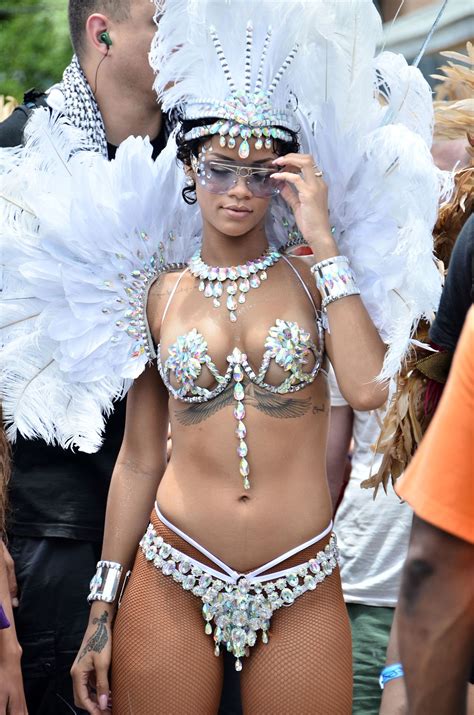 the craziest pictures of rihanna at crop over festival the rickey
