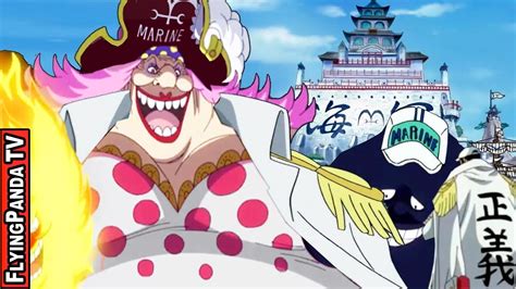 big mom the marine fleet admiral the marine orphans one piece youtube