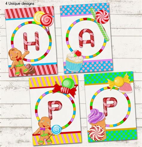 personalize  candyland birthday candy land birthday party