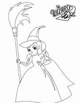 Wizard Oz Coloring Pages Witch Wiz Drawing Print Color Printable Getdrawings Getcolorings sketch template