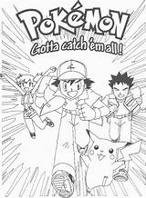 Pokemon Coloring Pages Book sketch template