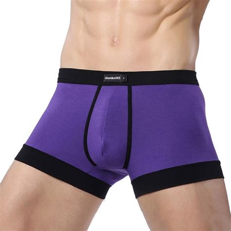 2017 new men s modal trunks breathable comfortable 1 pieces male
