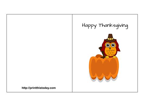 printable thanksgiving cards