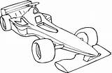 Formula Car Coloring Pages Color Para sketch template