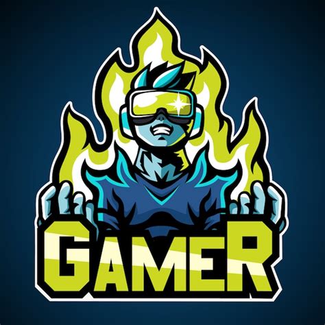 premium vector gamer logo