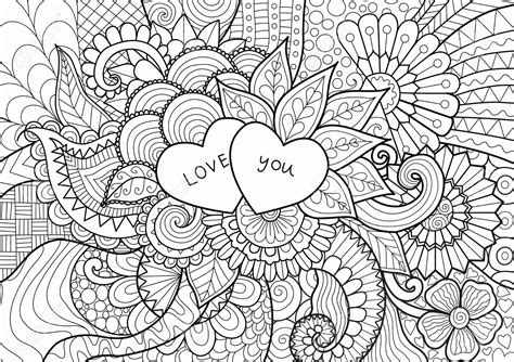 word love coloring pages beautiful  love  flower pot coloring