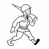 Soldaat Soldaten Soldados Marcherende Colorir Soldat Ausmalbilder Kleurplaat Imprimir Soldado sketch template