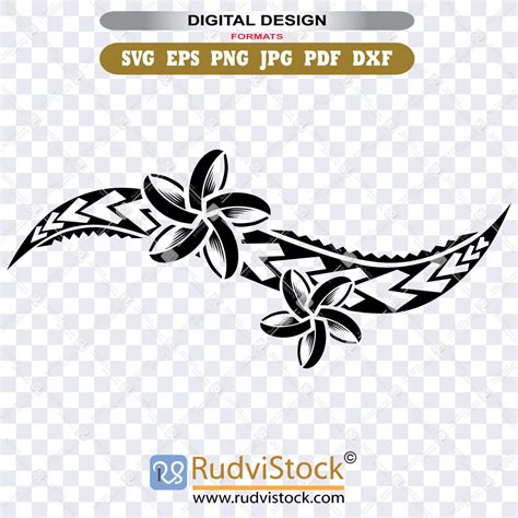 flowers samoan designs rudvistock