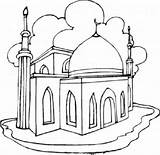 Eid Mubarak Coloring Pages Getdrawings sketch template