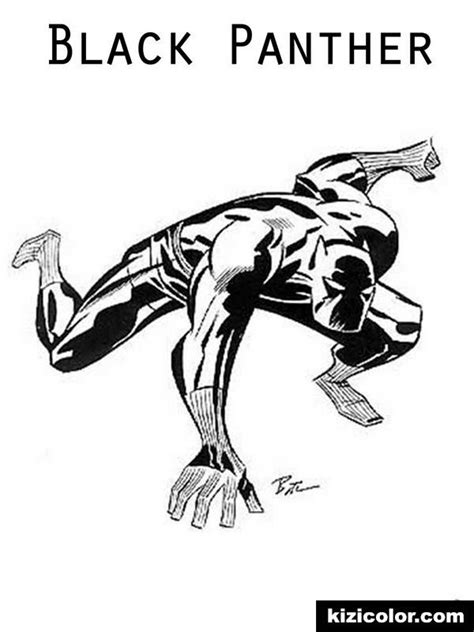 black panther marvel coloring pages coloring home