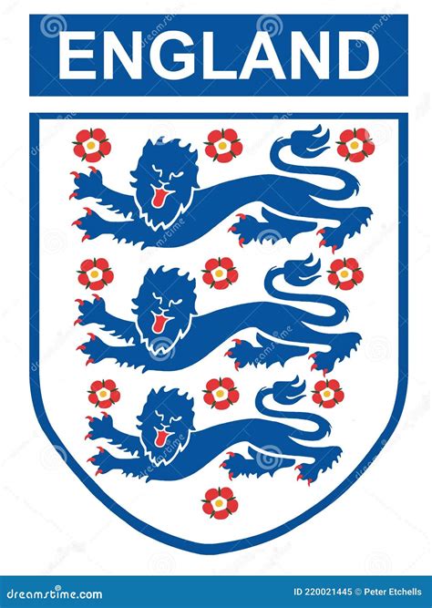 england international football club badge royalty  stock photography cartoondealercom