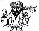 Graffiti Characters Library Clipart Character Spray Coloring Paint Paper Draw sketch template