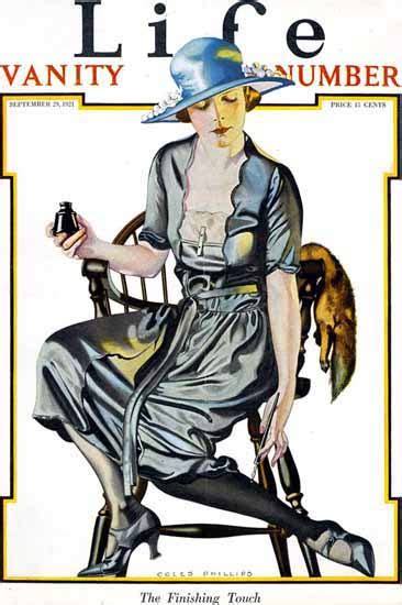 Coles Phillips Life Magazine Finishing 1921 09 29