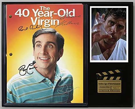 40 year old virgin limited edition reproduction movie script cinema