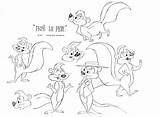 Pepe Pew Le Coloring Pages Model Sheets Animation Traditional Popular Printable Getcolorings Getdrawings Drawing Coloringhome sketch template