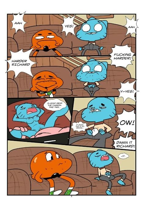 anime cartoon the amazing world of gumball gay incest cought sex tape