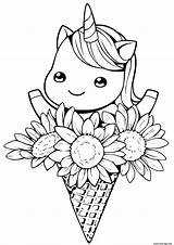 Licorne Fleurs Maybe Imprimé sketch template