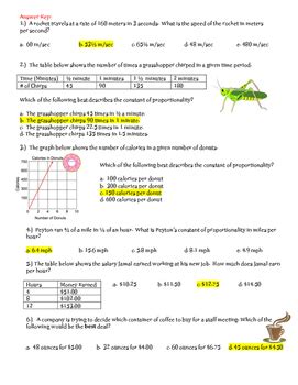 constant  proportionality worksheet worksheet information