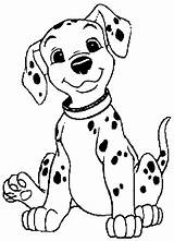 101 Dalmatians Coloring Animation Movies Pages Dalmatiens Coloriage Les Disney Kb sketch template