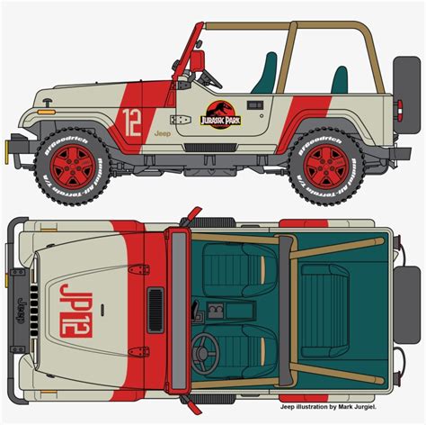 jeep drawing cute jurassic park jeep reference  png