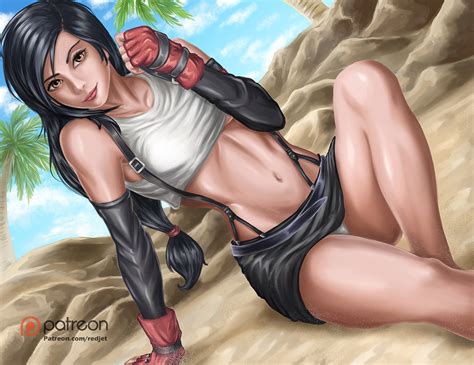 tifa lockhart by redjet by redjet hentai foundry