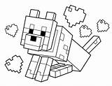 Minecraft Coloring Color Kids Print Pages Characters Children sketch template