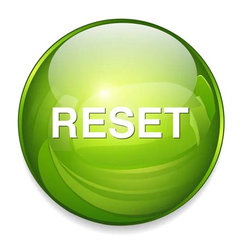 reset button icon stock vector  sarahdesign