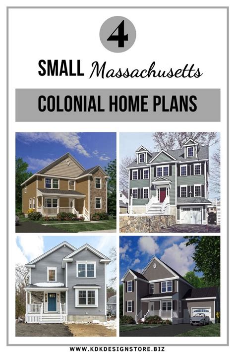 small massachusetts colonial home plans   ready  build   plans  designed