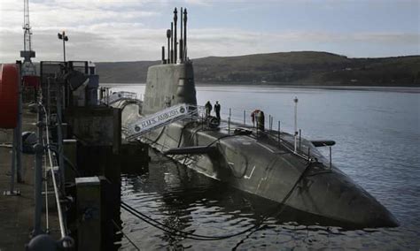 nuclear powered royal navy submarine involved in collision royal navy
