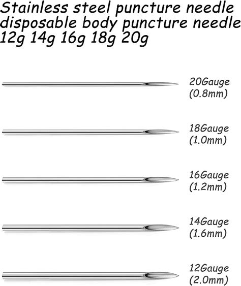 tvalccoy piercing kit piercing needles body piercing needles