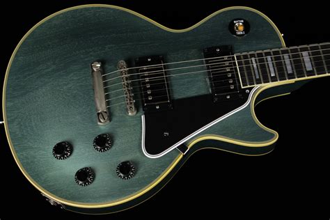 gibson custom  les paul custom limited tv pelham blue sn  gino guitars