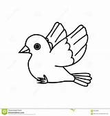 Bird Flying Coloring Pages Cartoon Color Kids Getcolorings Printable sketch template
