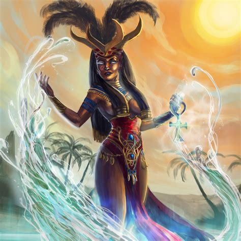 pin by هيلاري رايت on fantasy characters egyptian goddess art