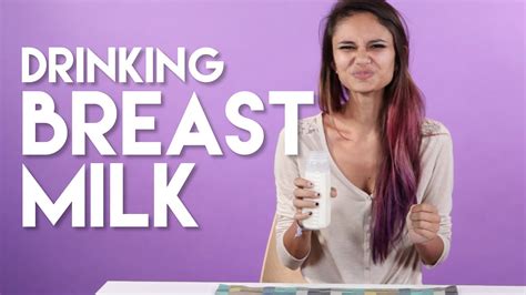 Adults Try Breast Milk Youtube
