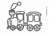 Coloring Train Pages Car Printable Transportation Kids Popular Preschool sketch template