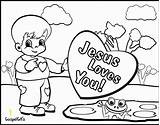 Coloring Valentine Sunday Pages School Toddlers Verse Bible Divyajanani sketch template